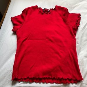 Rare Brandy Melville red top